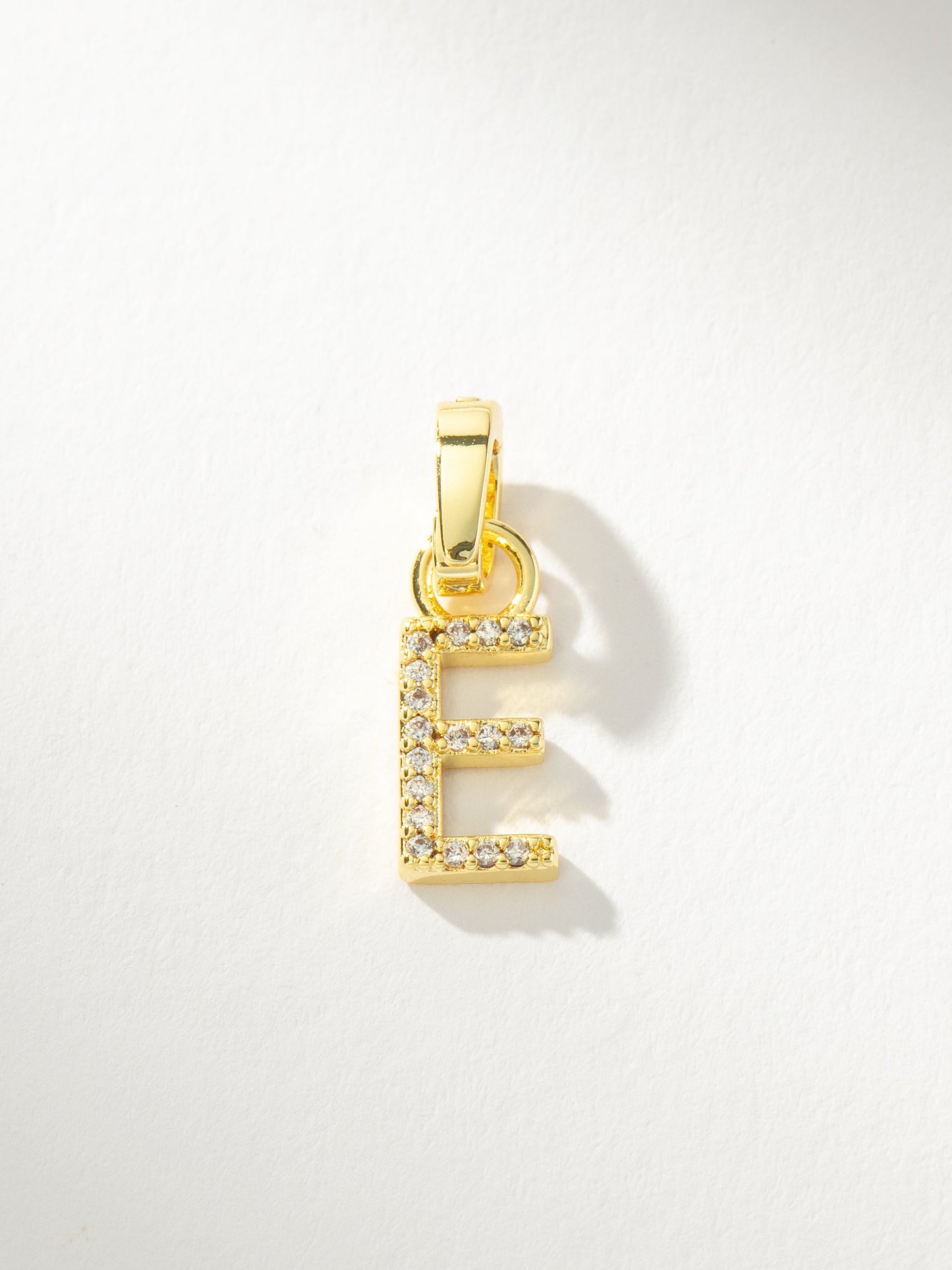Pavé Letter Charm
