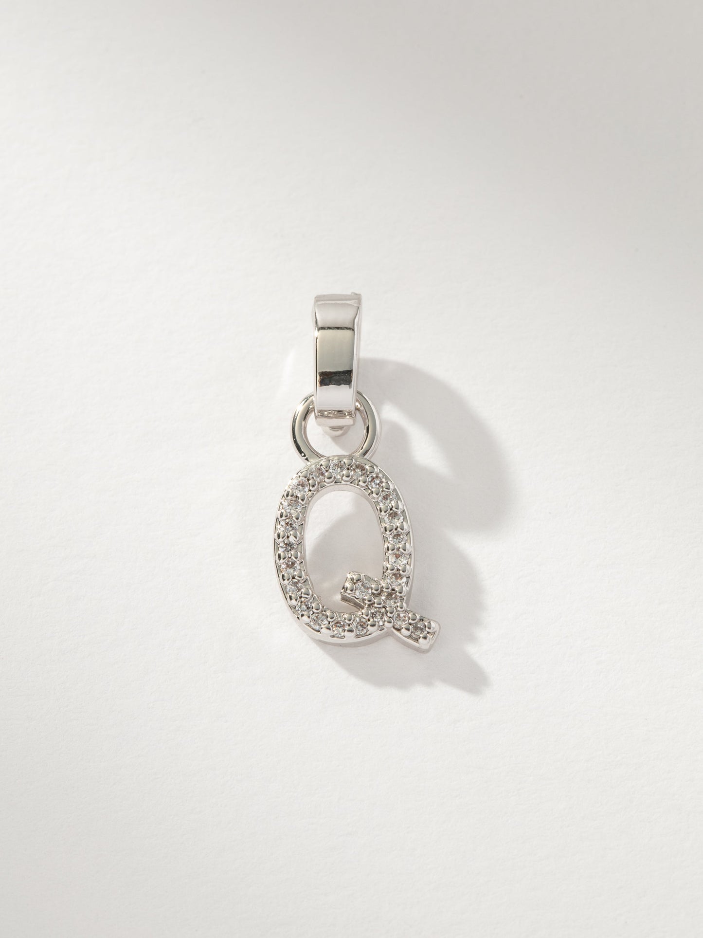 Pavé Letter Charm