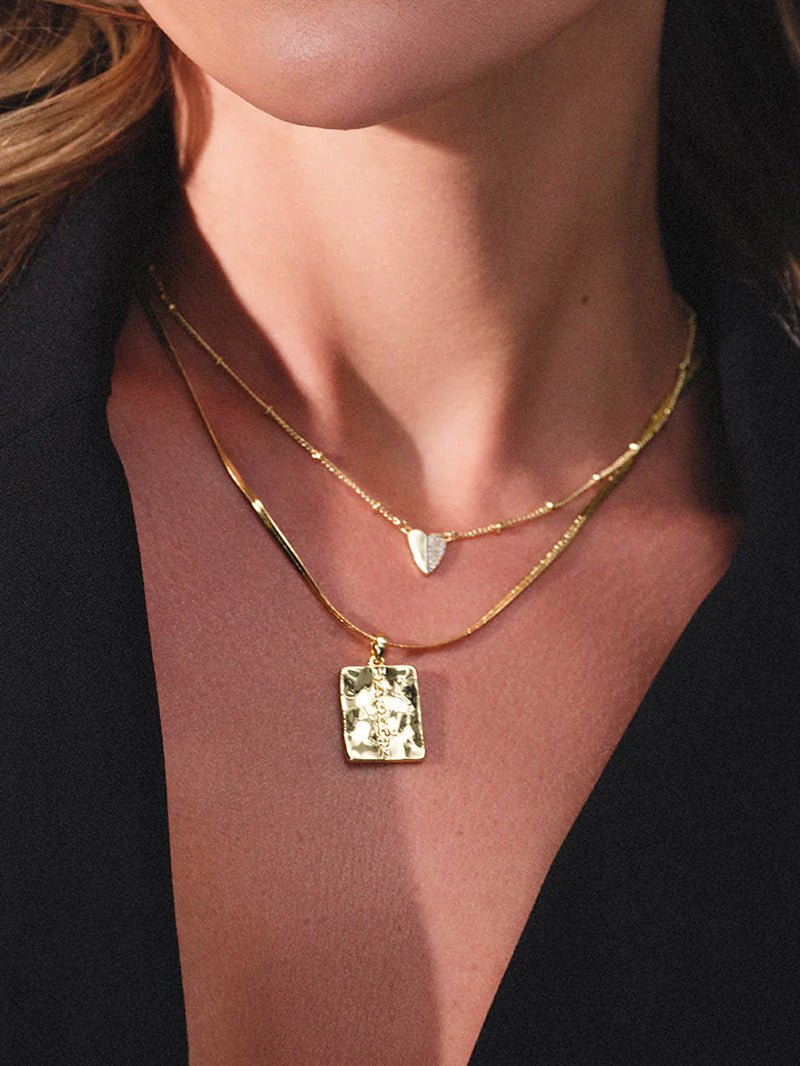 Collar de corazón de la otra mitad