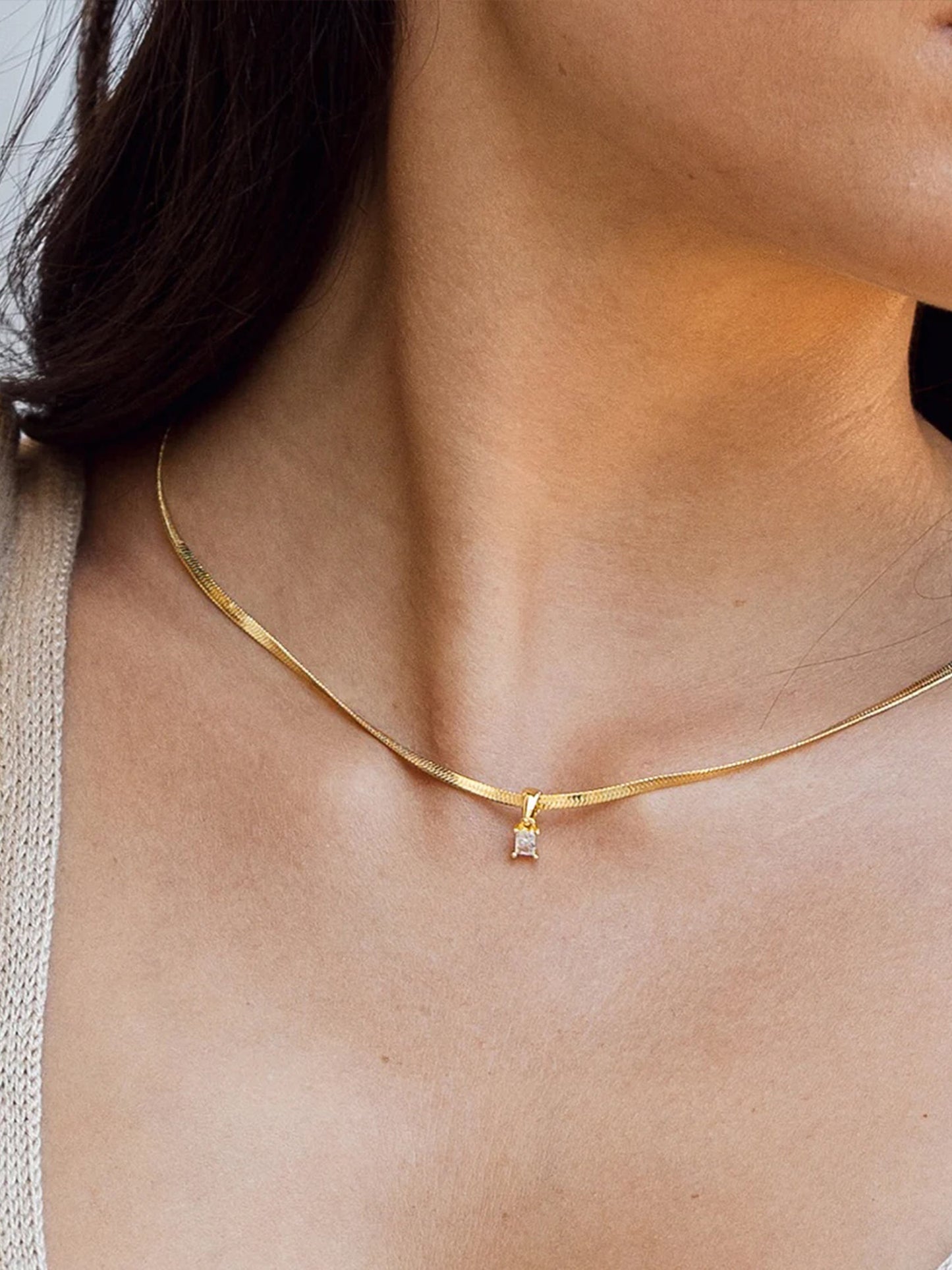 Collar de cadena de espiga Work It