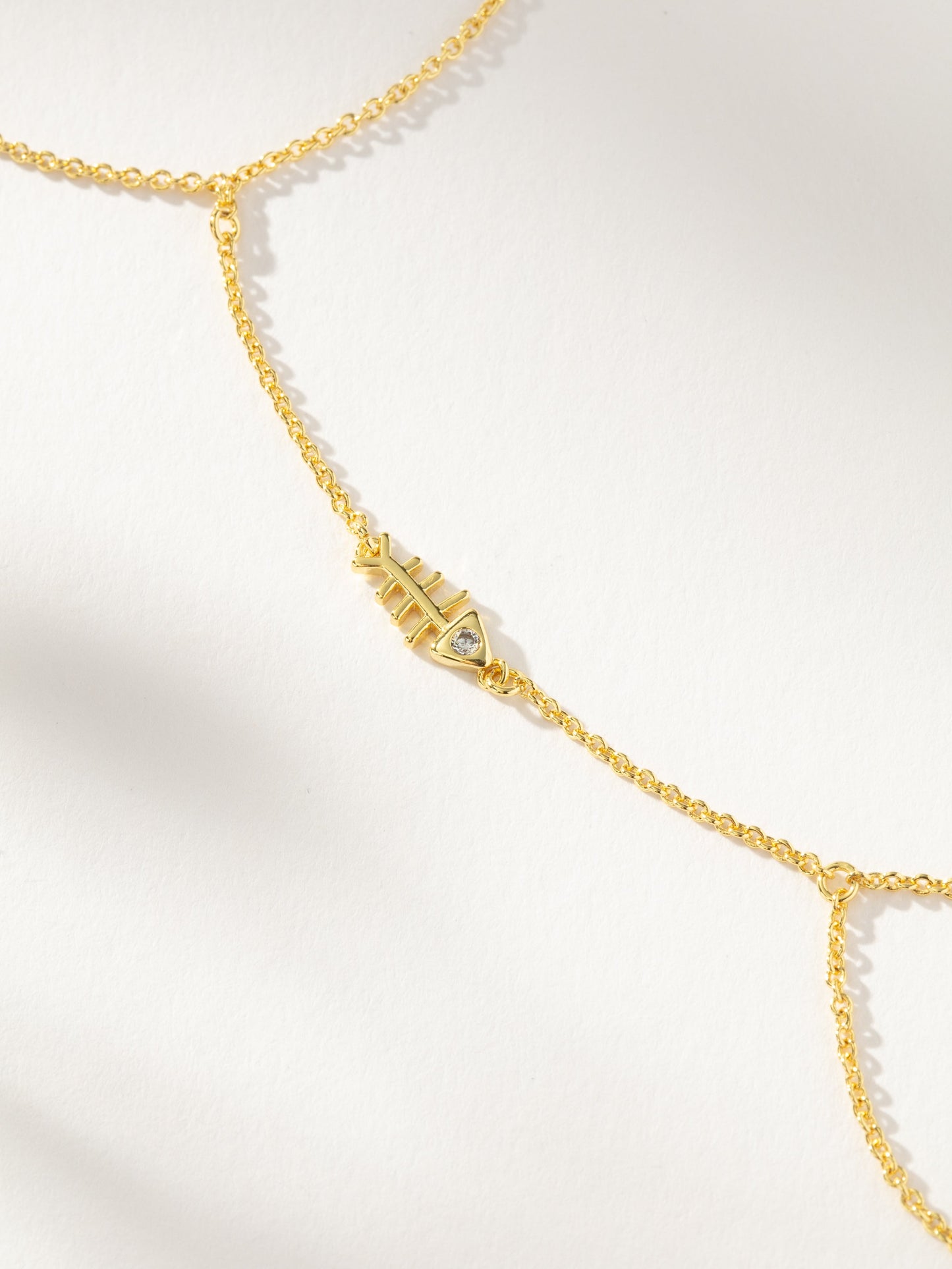 Fish Bone Hand Chain
