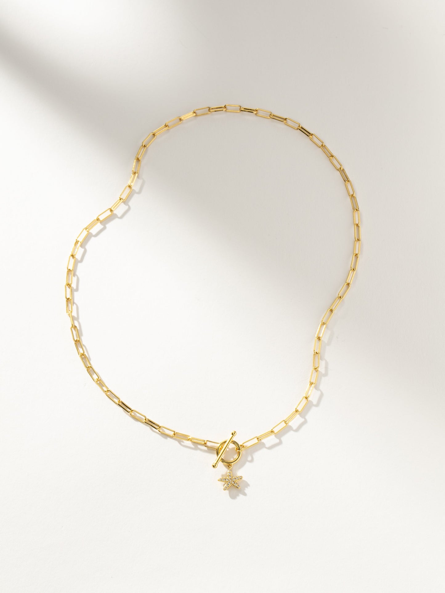 Starfish Pendant and Chain Necklace
