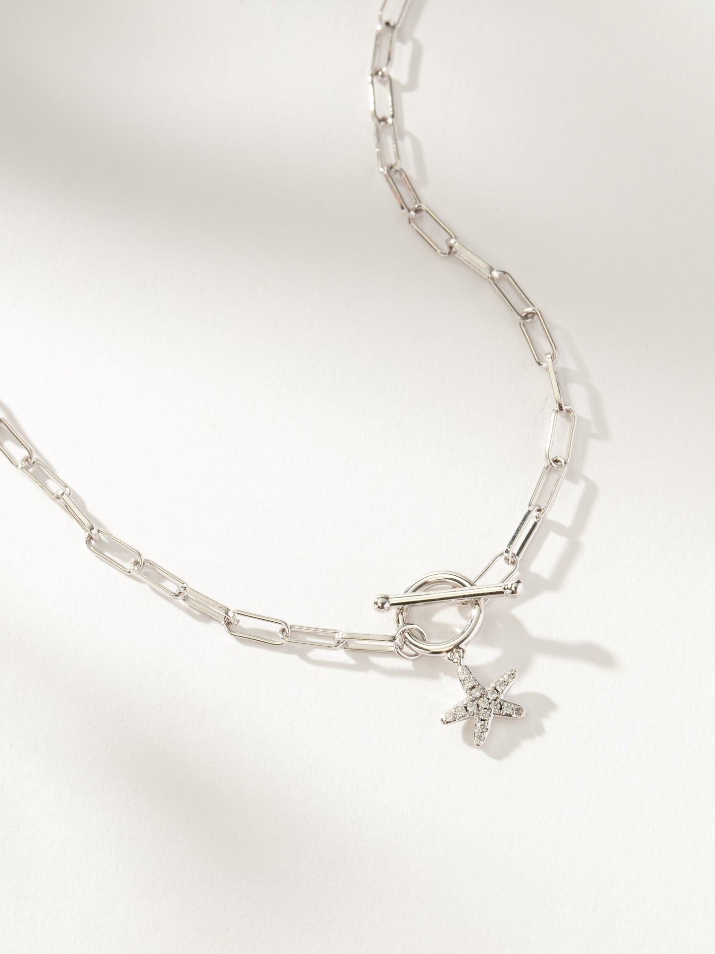 Starfish Pendant and Chain Necklace