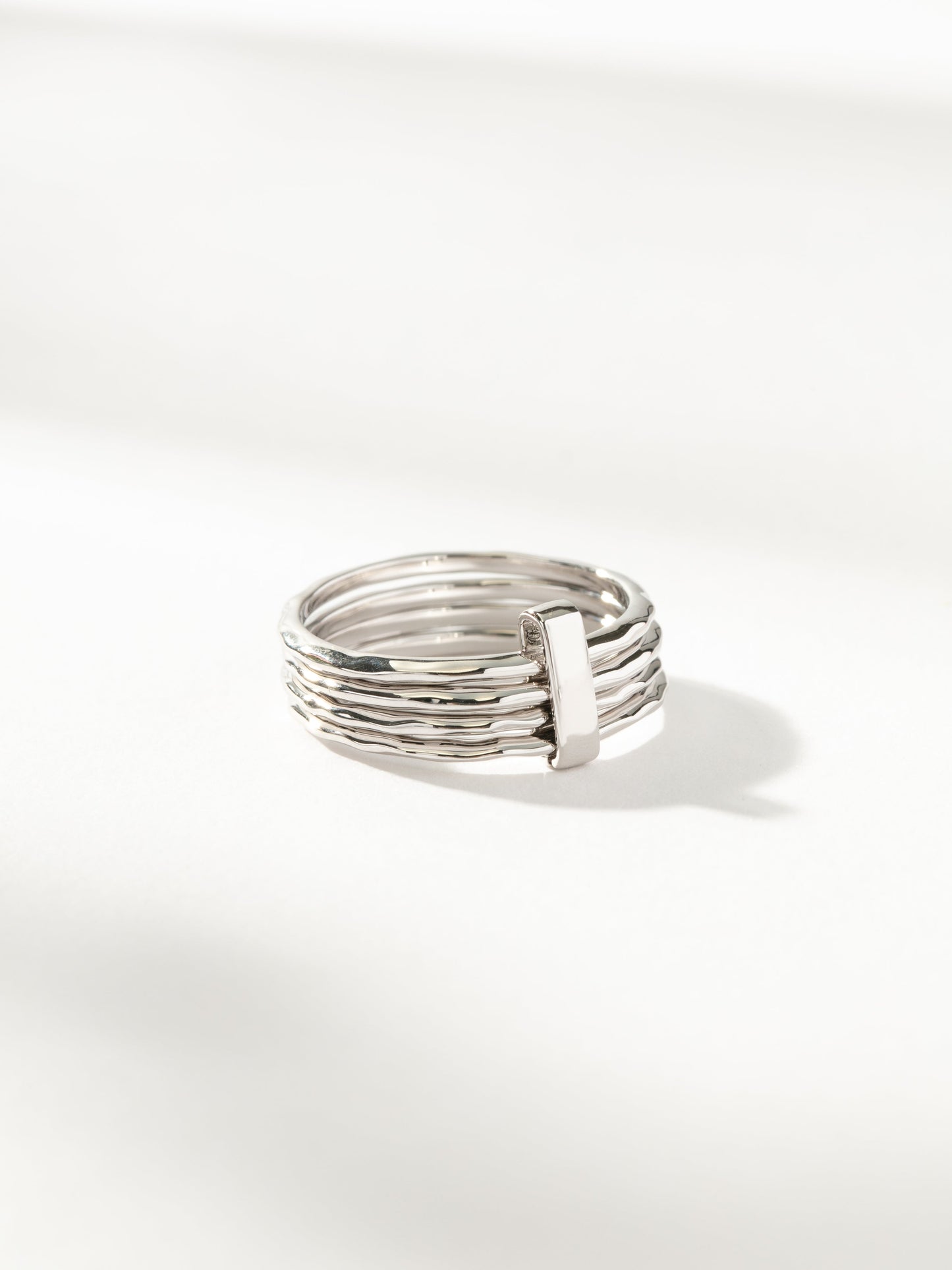 Bar None Layered Ring
