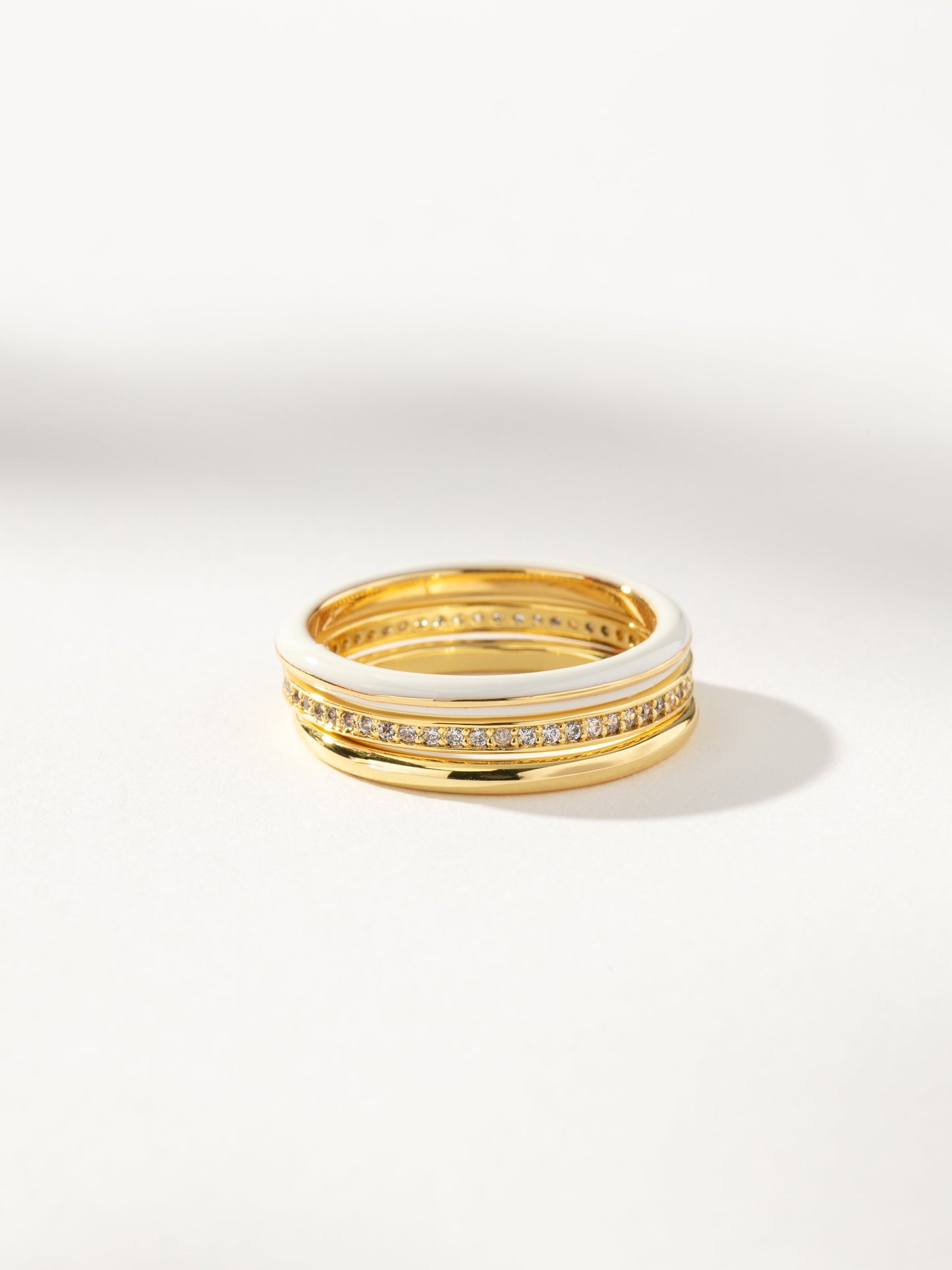White Hot Forever Ring (3er-Set)