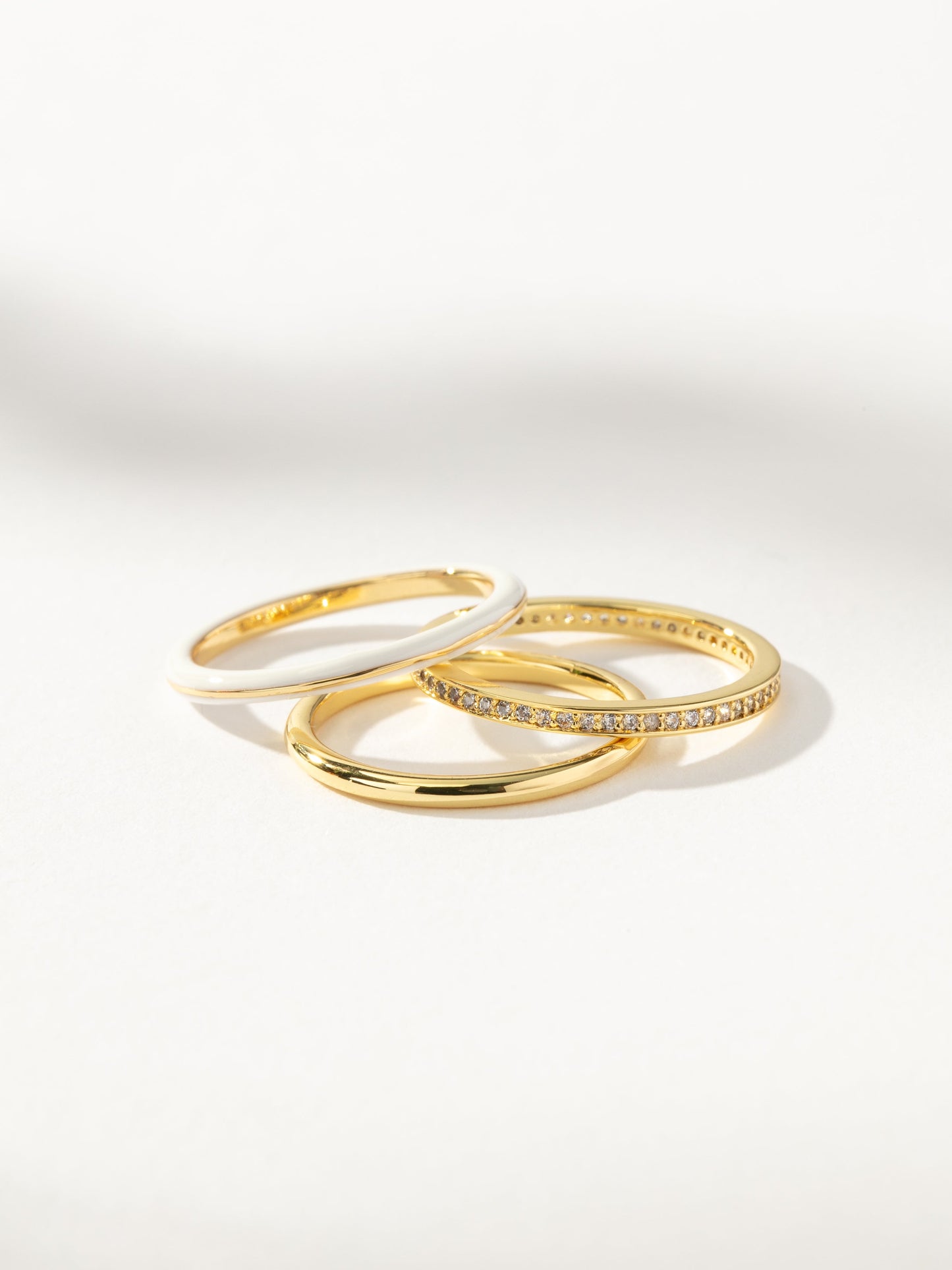 White Hot Forever Ring (3er-Set)