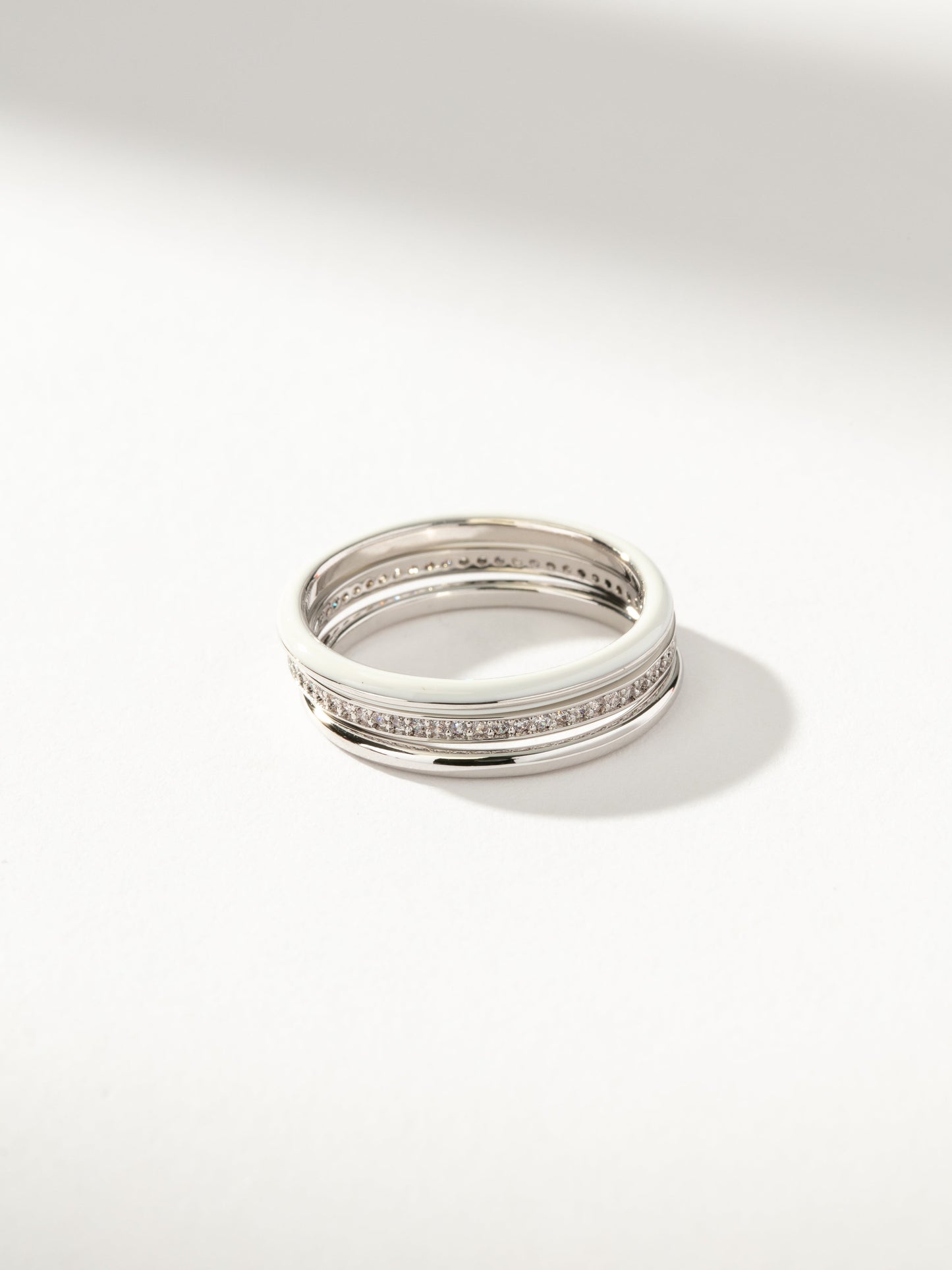 White Hot Forever Ring (3er-Set)