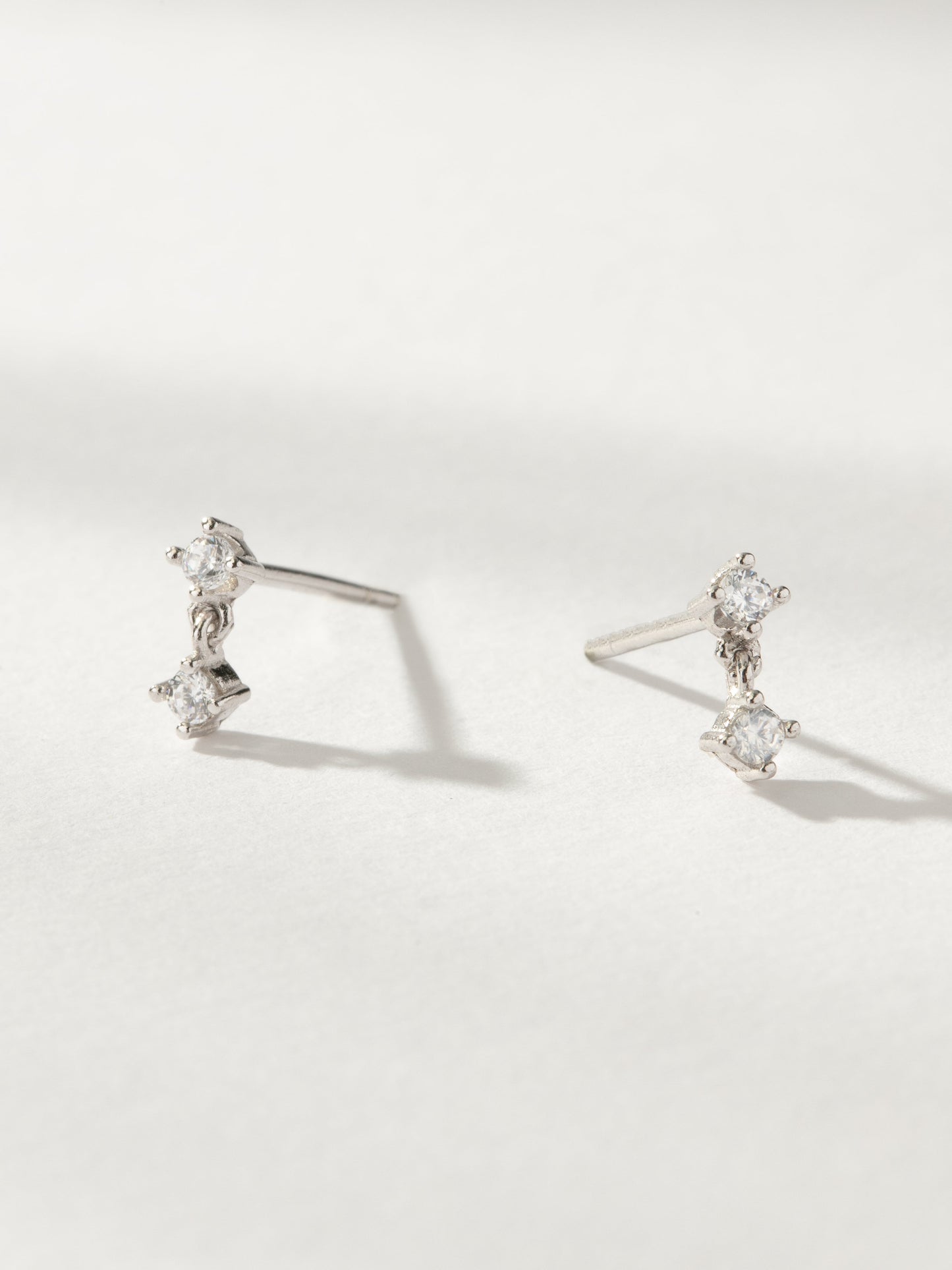Dazzle Drop Stud Earrings
