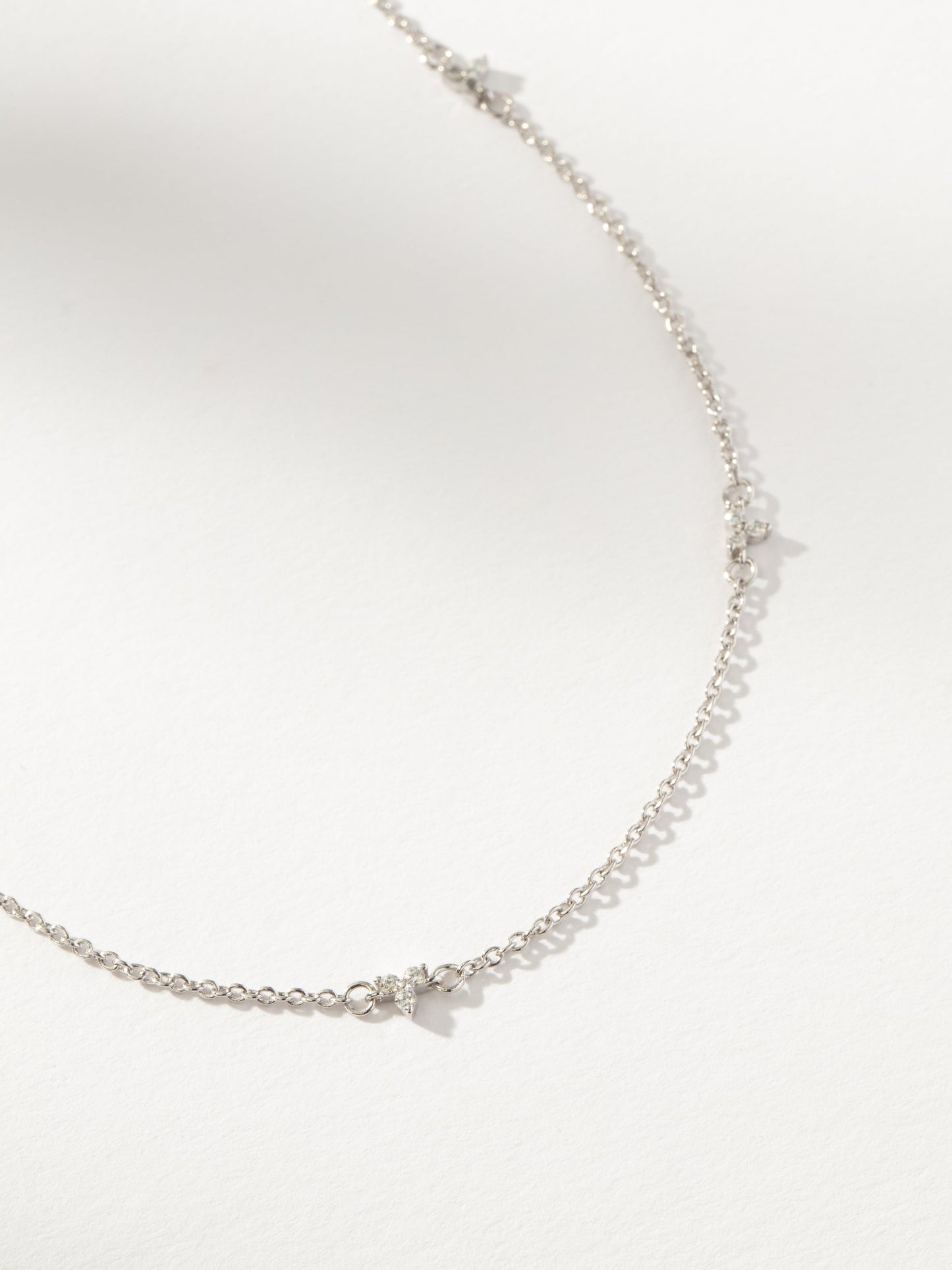 In Bloom Dainty Chain Necklace