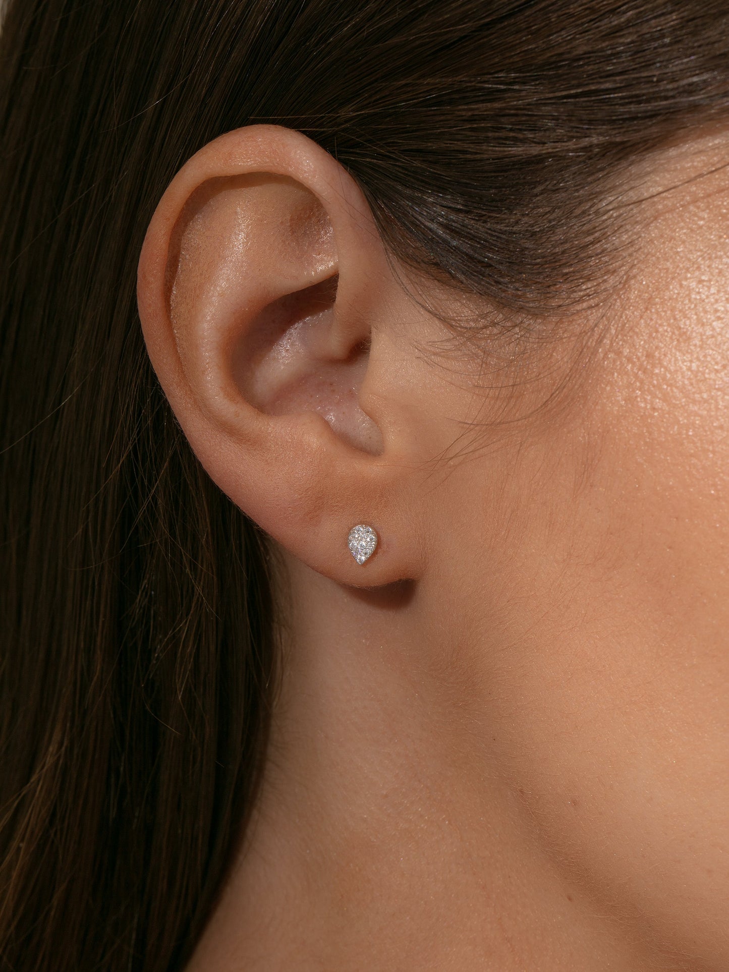 Wishful Pavé Stud Earrings - Touch Bling