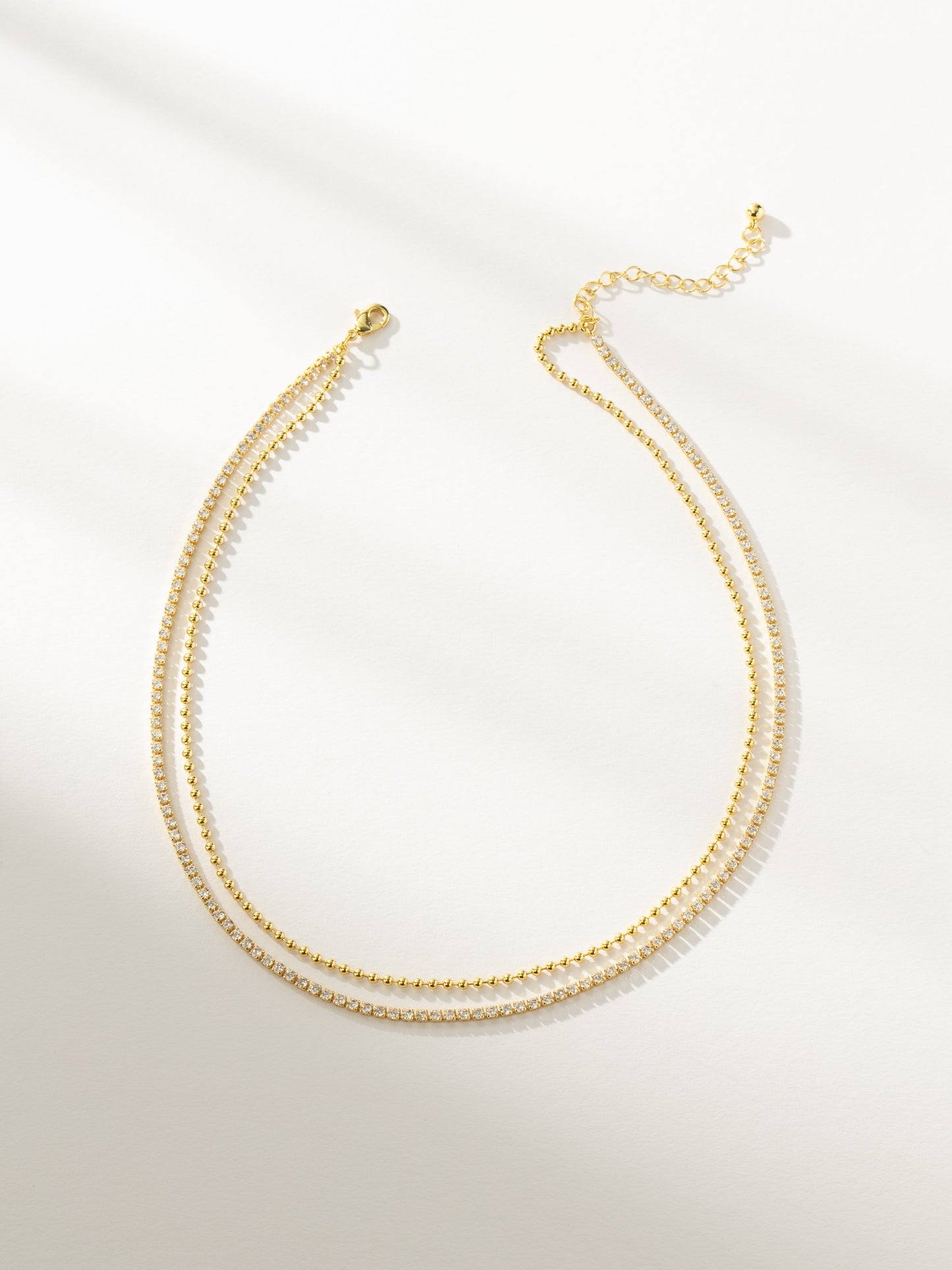 Collar de tenis en capas Happy Hour