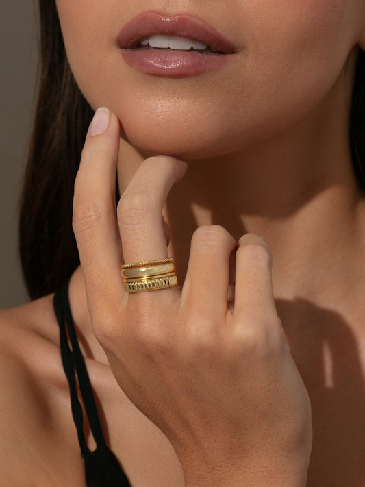 Paquete completo de anillos apilados (juego de 4)