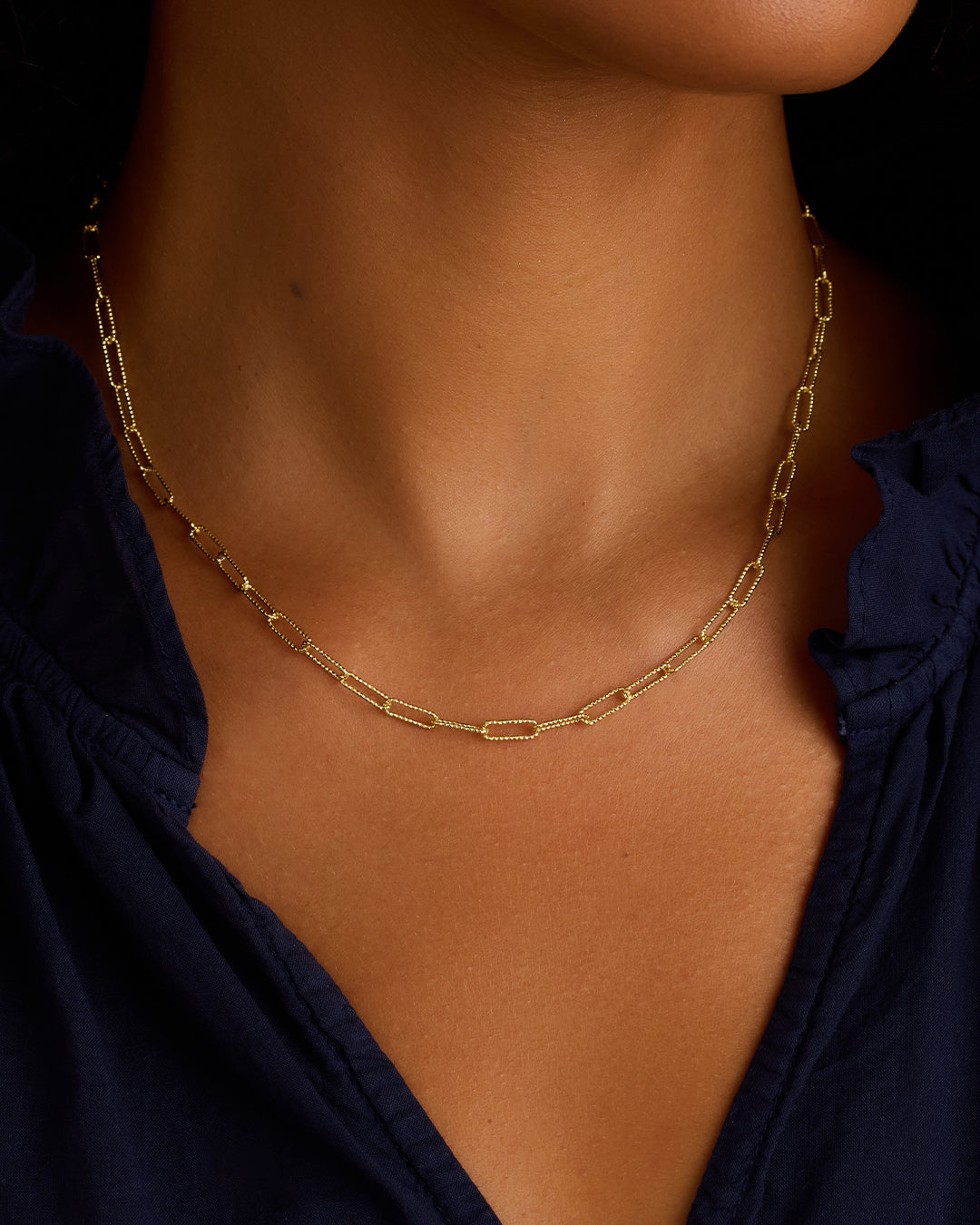 Collar de eslabones de tripulación