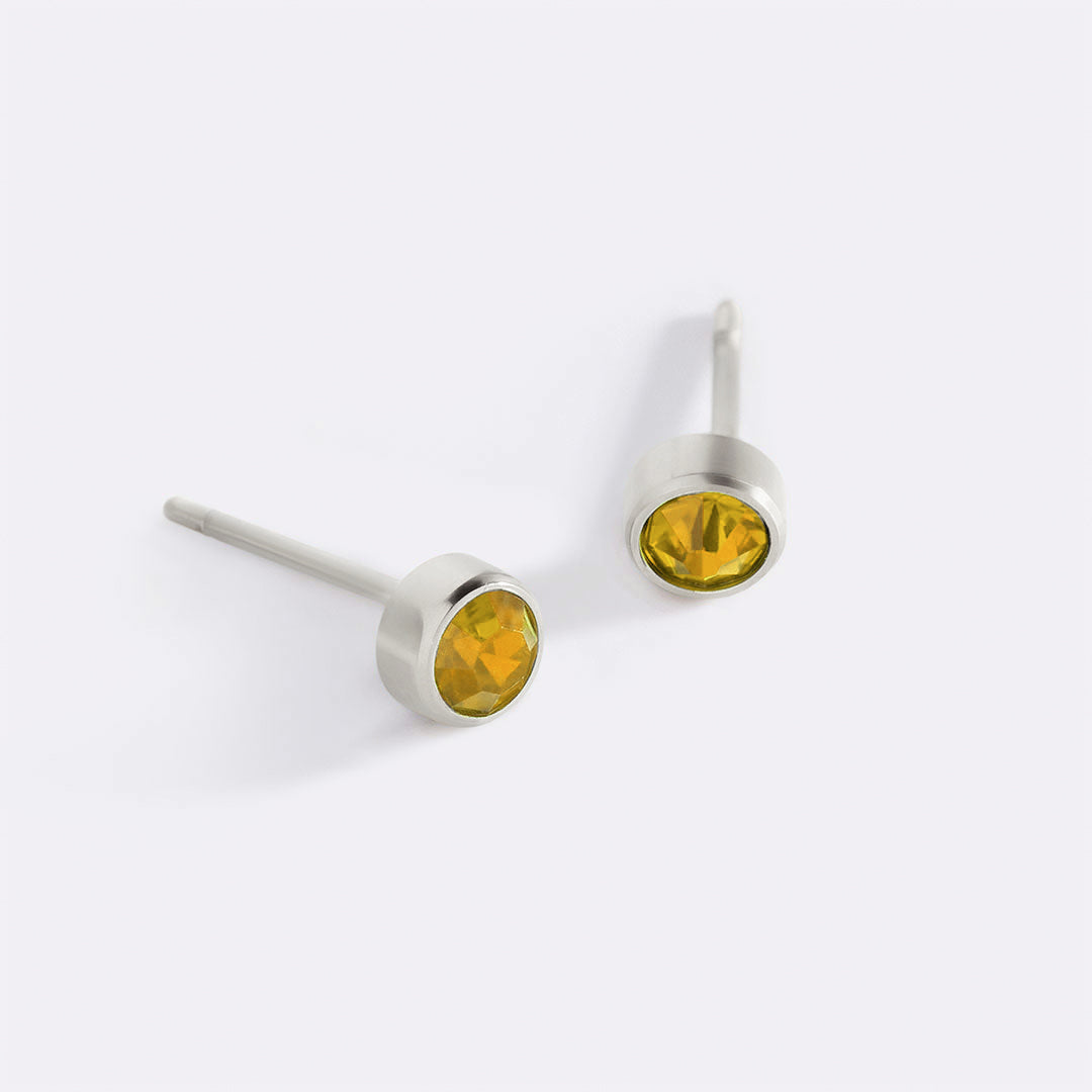 Geburtsstein-Ohrstecker