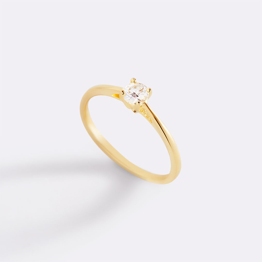 Diamond Solitaire Ring