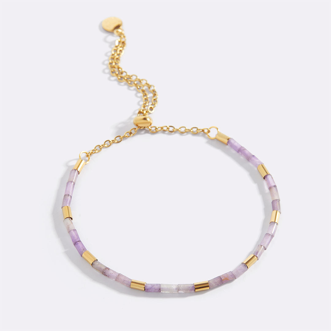 Adjustable Gemstone Bracelet
