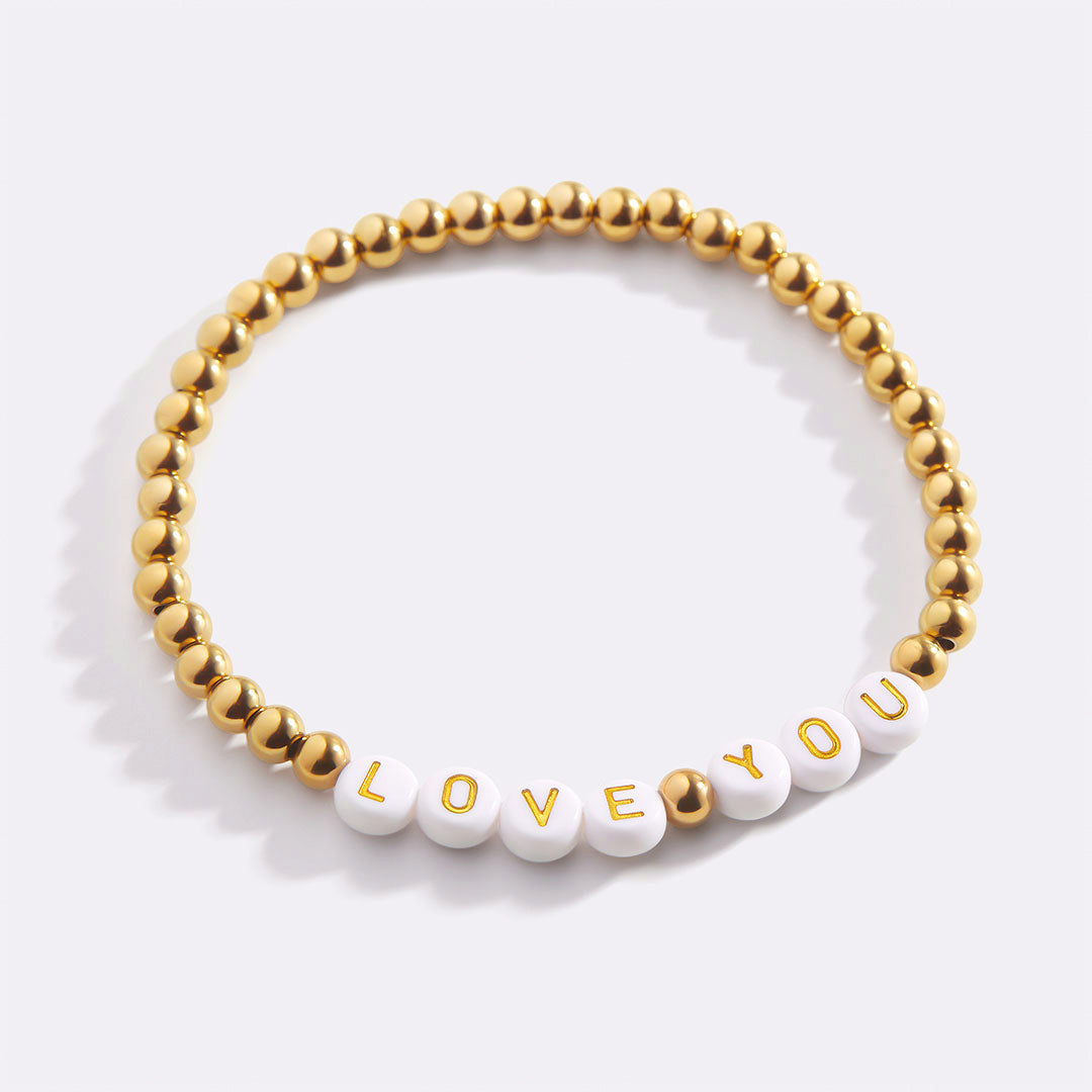Personalized Word Bracelet
