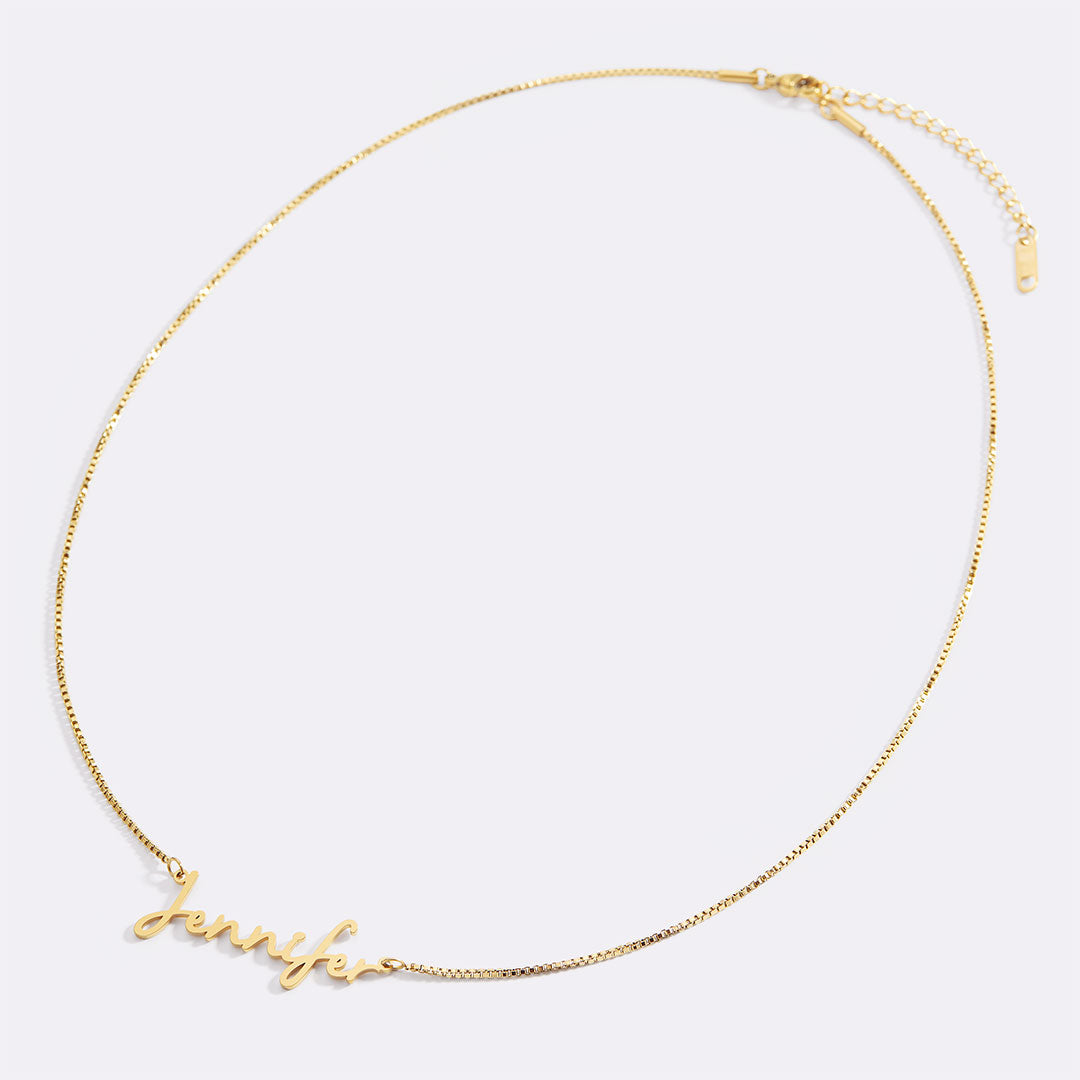 Modern Name Necklace