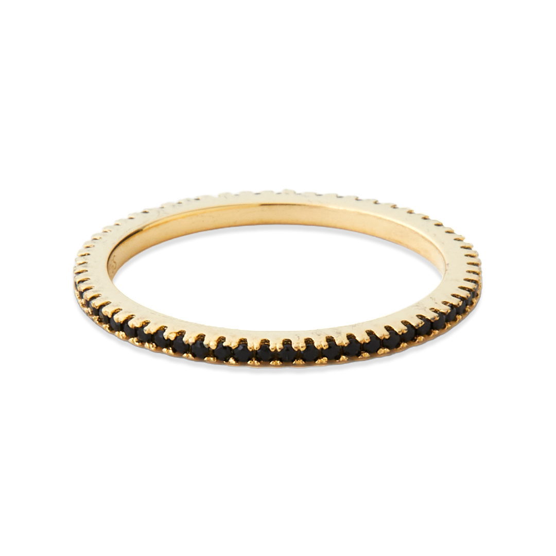 Black Diamond Eternity Ring