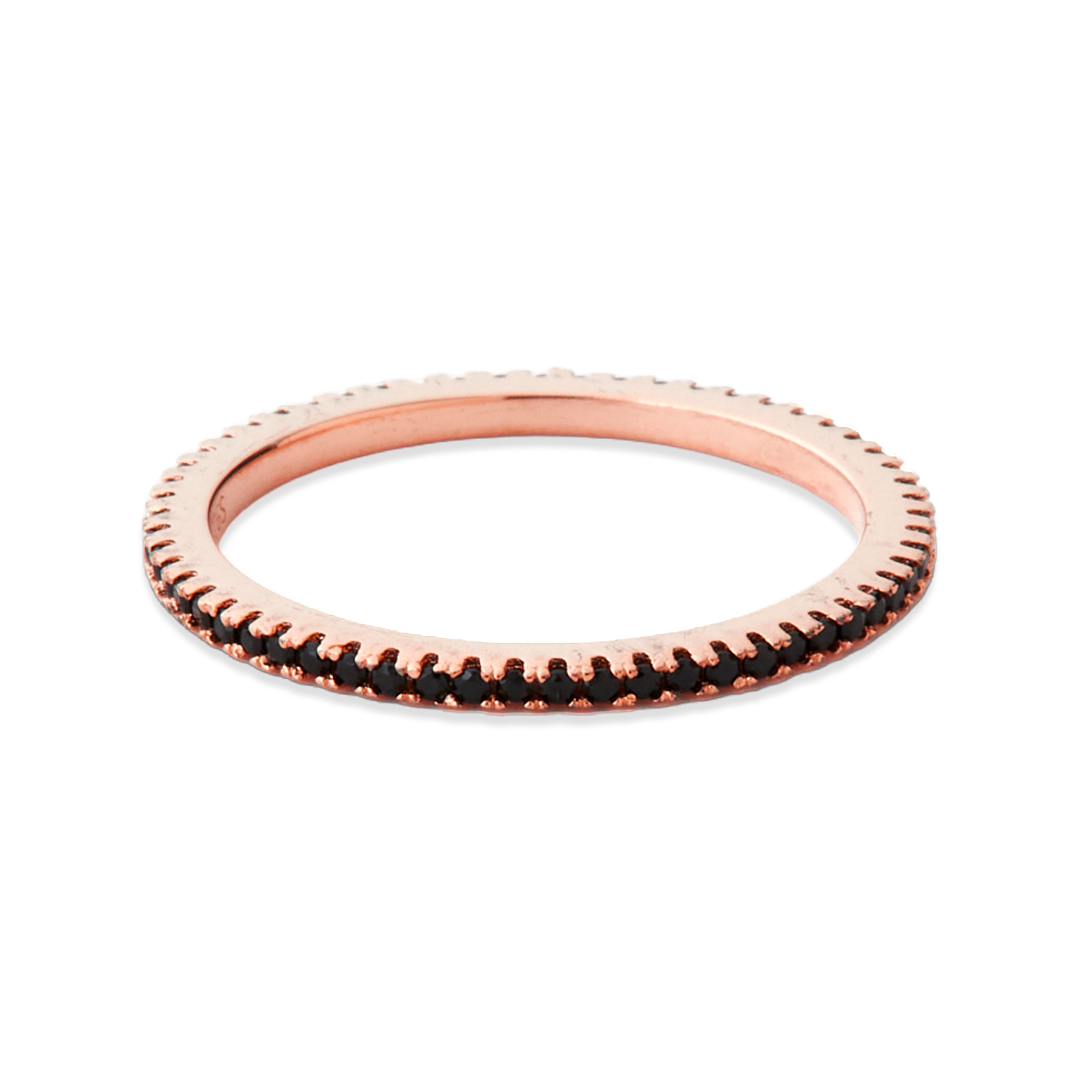 Black Diamond Eternity Ring
