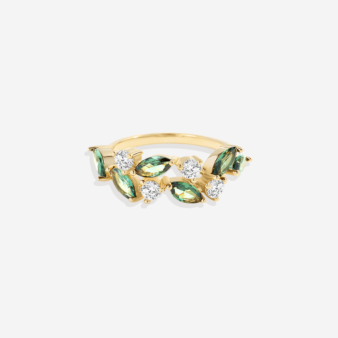 Marquis New Leaf Ring