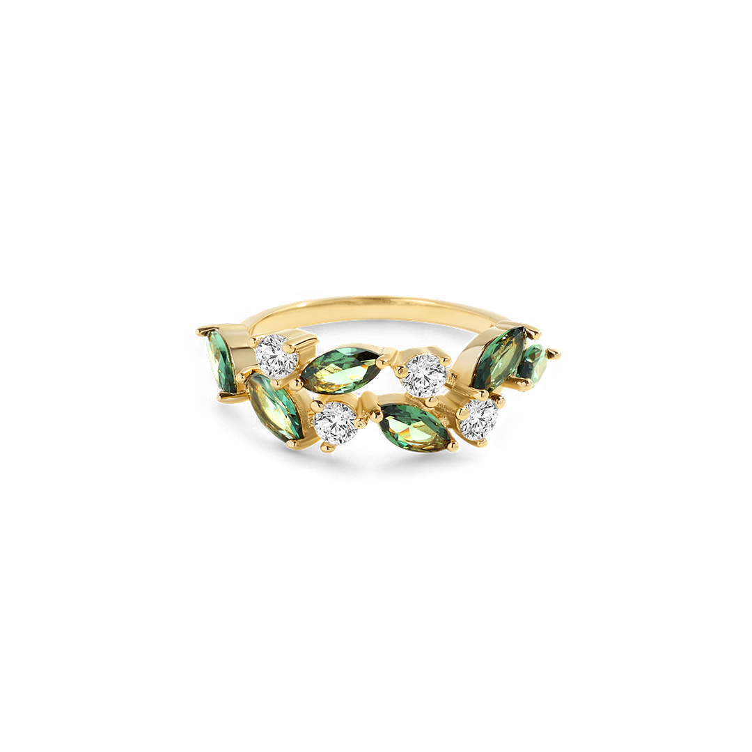 Marquis New Leaf Ring