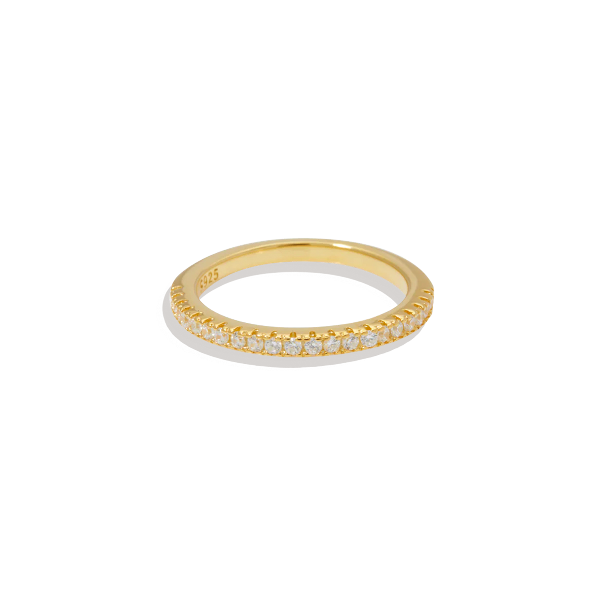 Micro Pavé Eternity Band