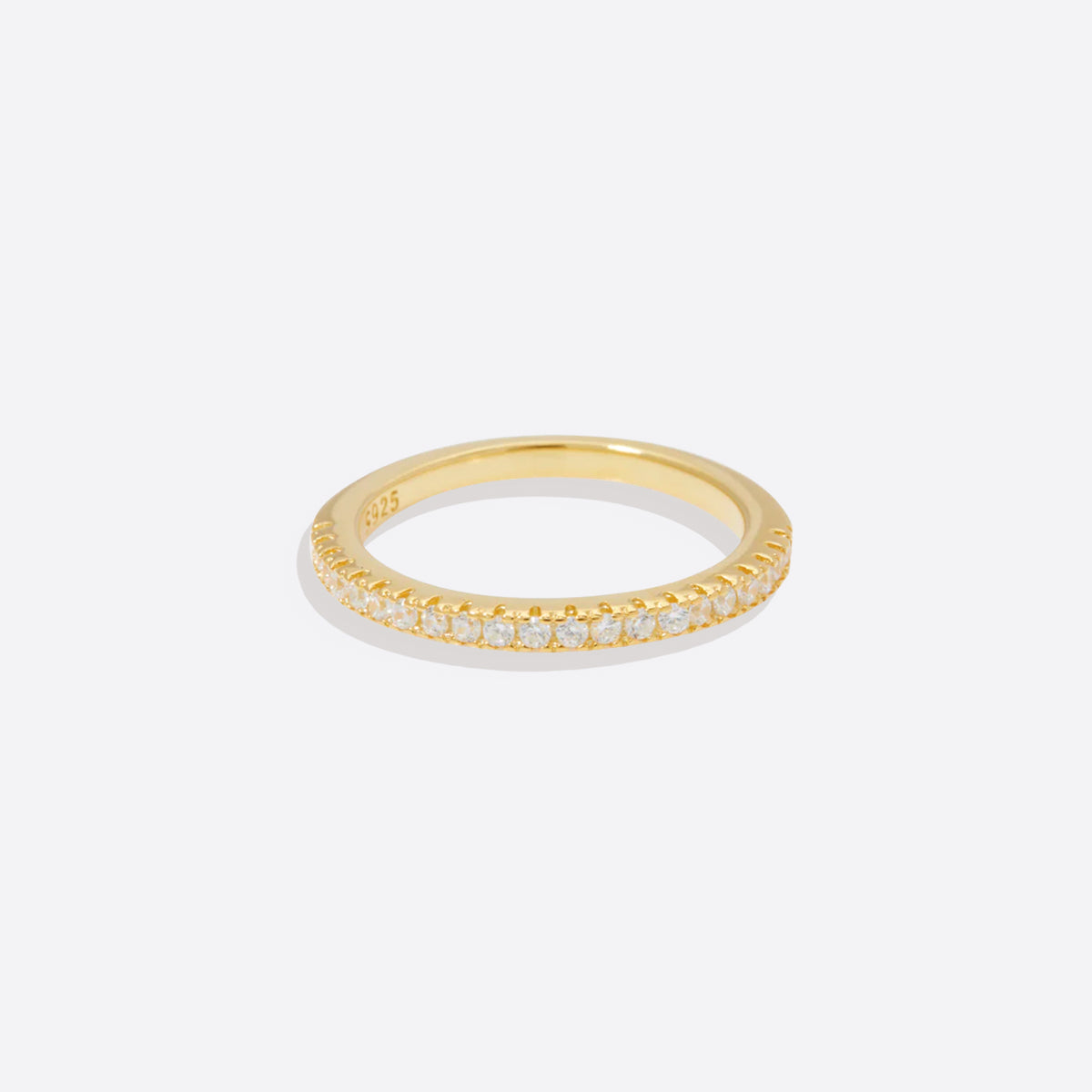 Micro Pavé Eternity Band