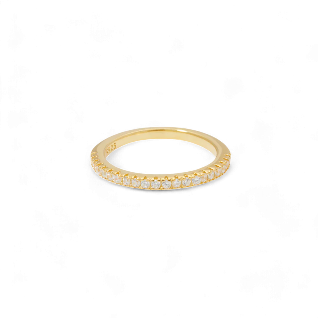Micro Pavé Eternity Band