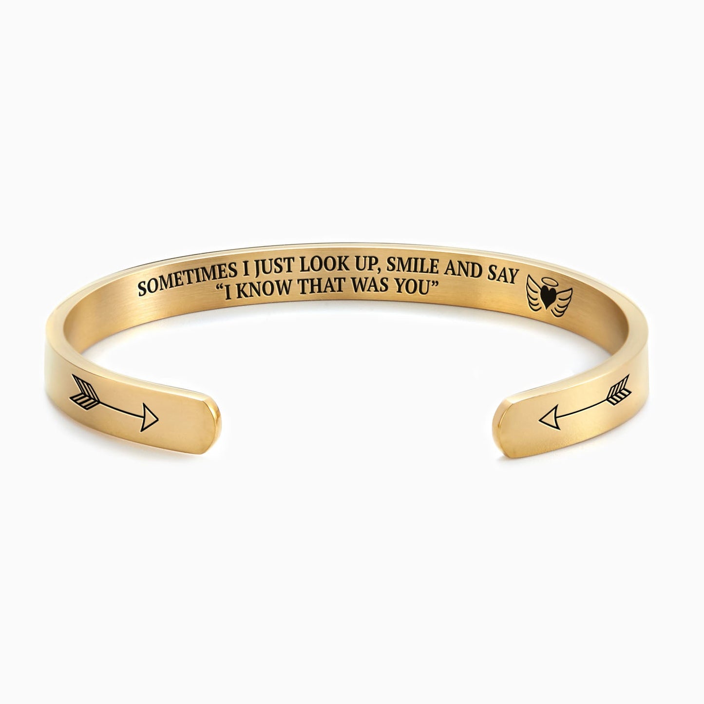 I Know That Was You Cuff Bracelet