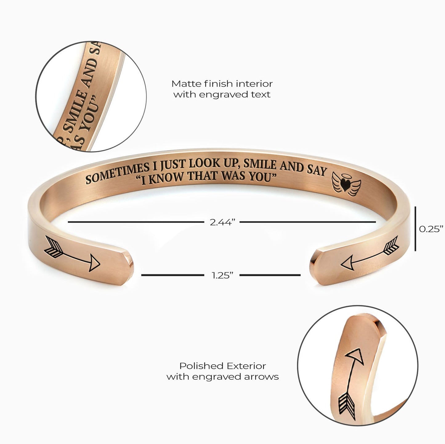 I Know That Was You Cuff Bracelet