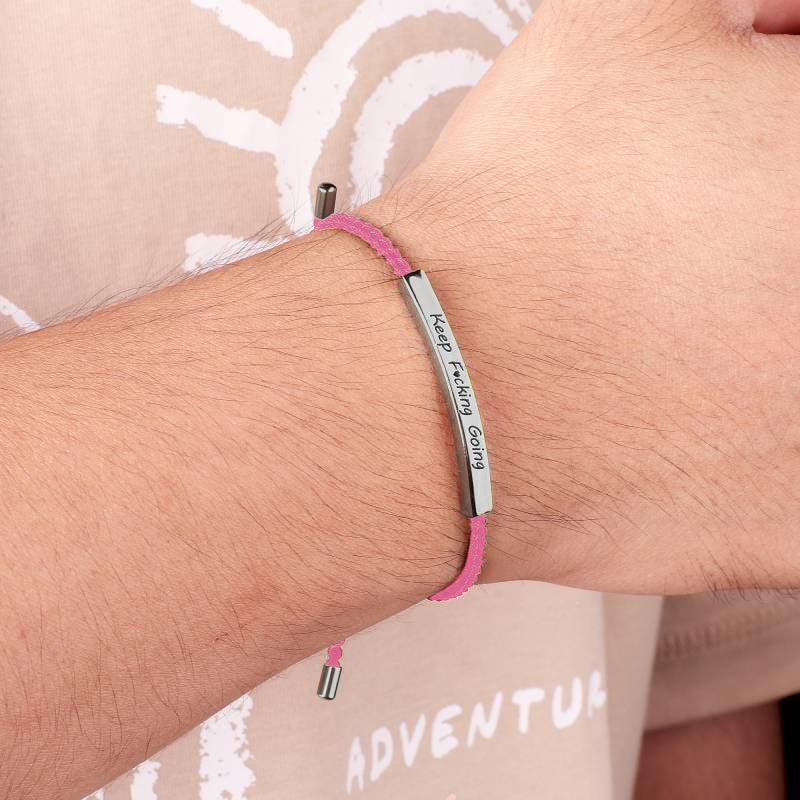 Keep F♥cking Going Inspire Bracelet