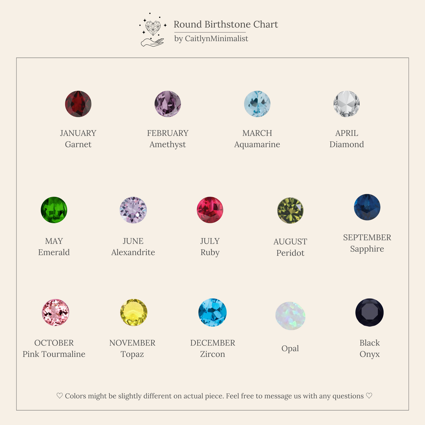 Bold Birthstone Signet Ring