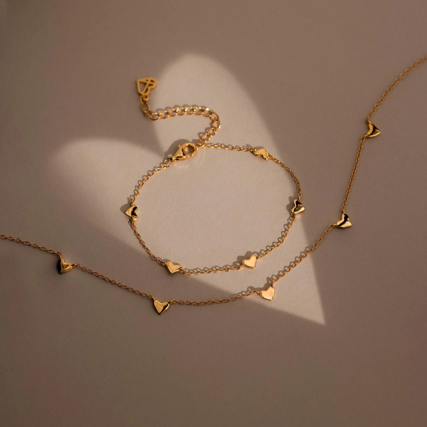 Collar de estación de corazón