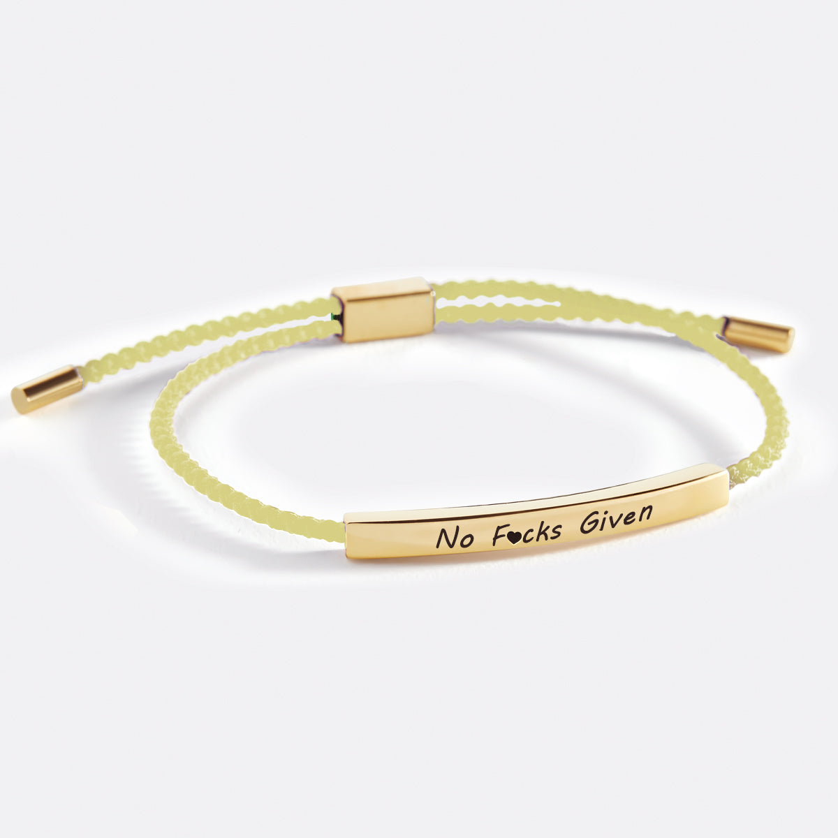 No F♥cks Given Inspire Bracelet