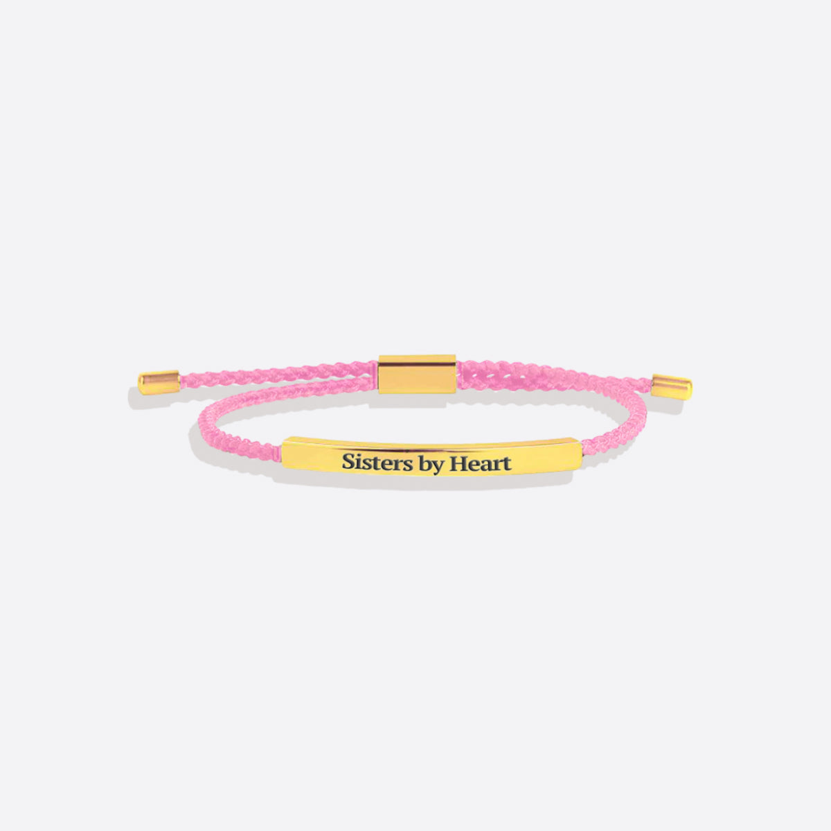 Not Sisters By Blood But Sisters By Heart Inspire Bracelet