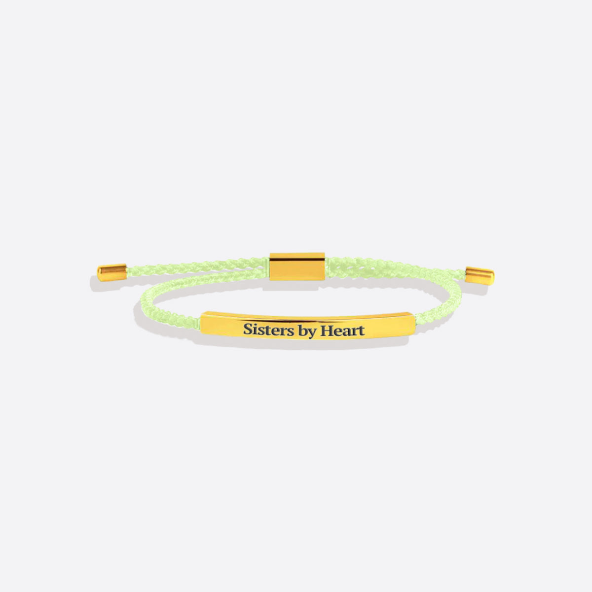 Not Sisters By Blood But Sisters By Heart Inspire Bracelet