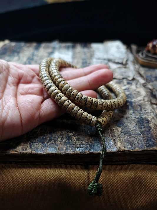 Stern und Mond Bodhi 108 Rosenkranz Mala Perlen