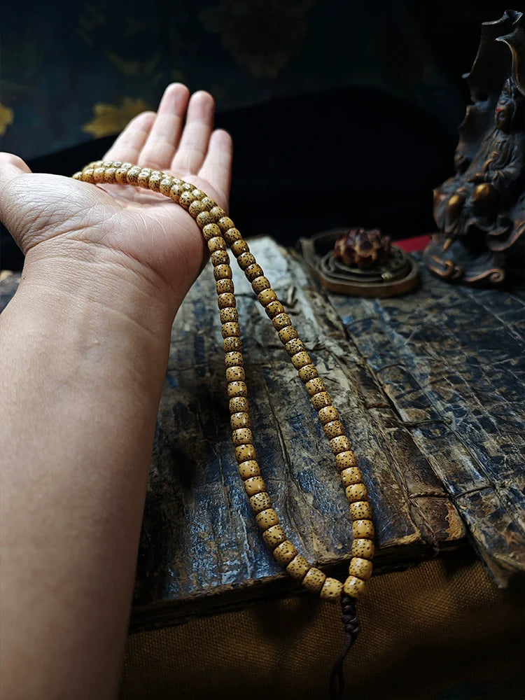 Star and Moon Bodhi 108 Pieces Mala beads