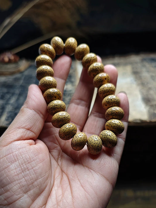 Stern- und Mond-Bodhi-Armband, Meditationsperlen-Armband