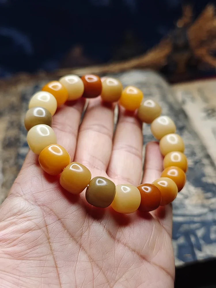 Bodhi Root Bracelet Beads for Focus and Calm
