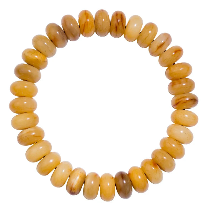 Tibetan Traditional Old Camel Bone Bracelet 12*6mm