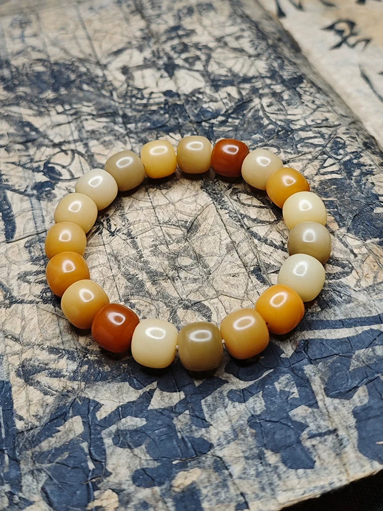 Bodhi Root Bracelet Beads for Focus and Calm