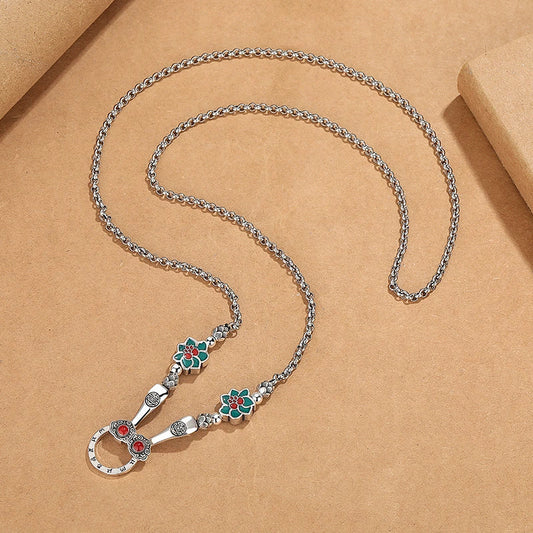 Lotus & Ruyi Harmony Necklace