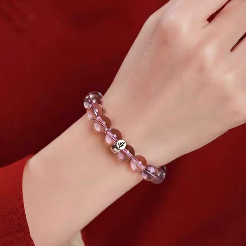 Natural Amethyst Bracelet Men's and Women's Bracelet - Touch Bling