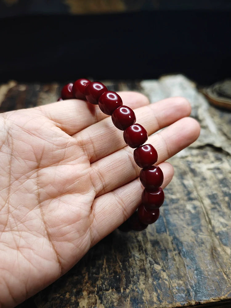 Red Bodhi Bracelet Beads for Meditation
