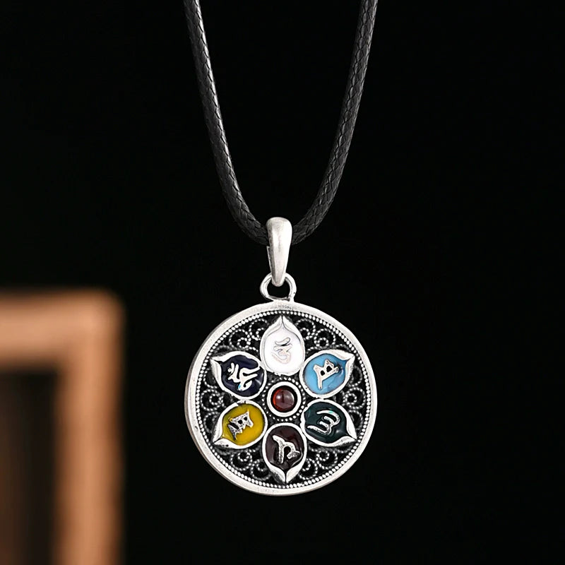 Pure Silver Safety Buckle Pendant