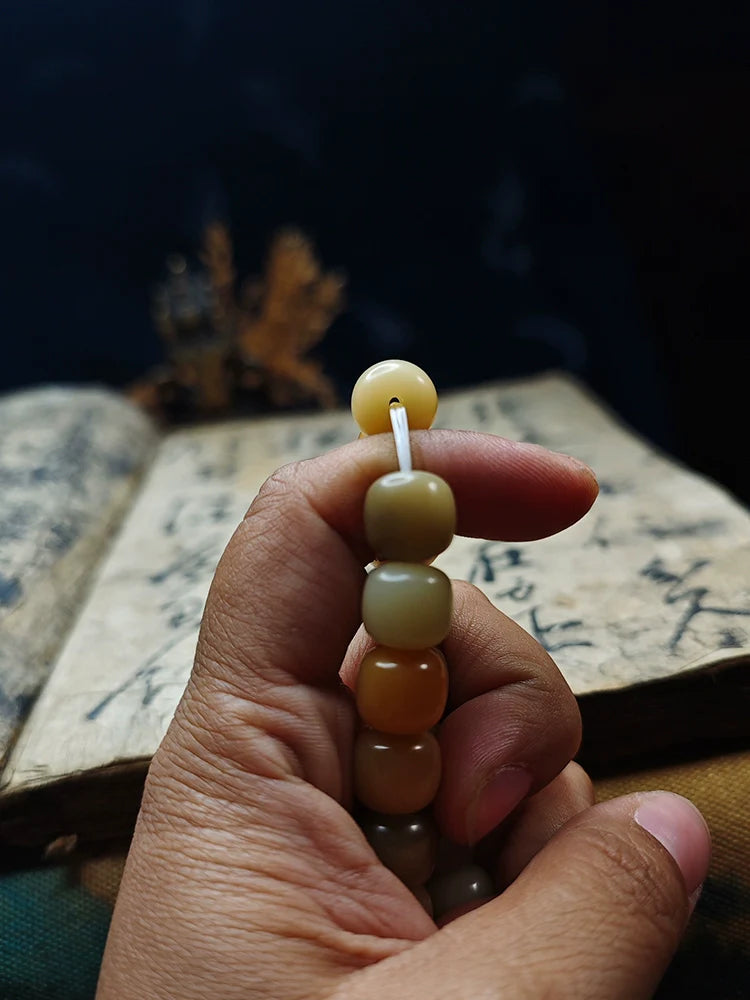 Bodhi Root Bracelet Beads for Focus and Calm