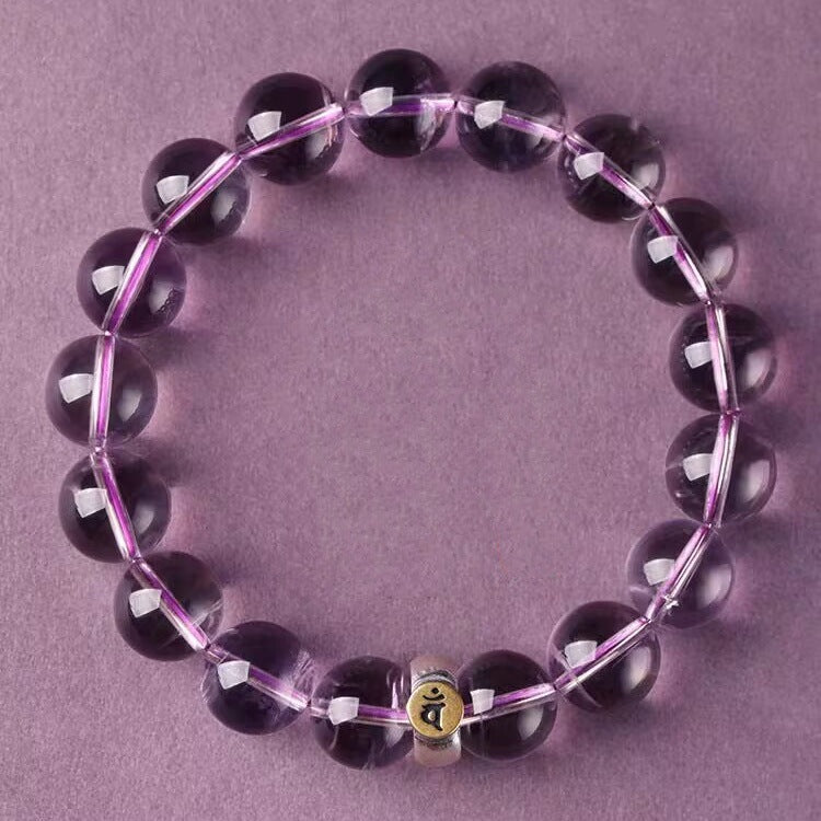 Natural Amethyst Bracelet Men's and Women's Bracelet - Touch Bling