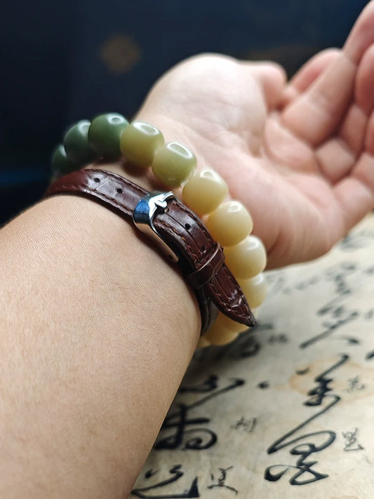 Meditations-Bodhi-Armband, Perlenarmband für Achtsamkeit